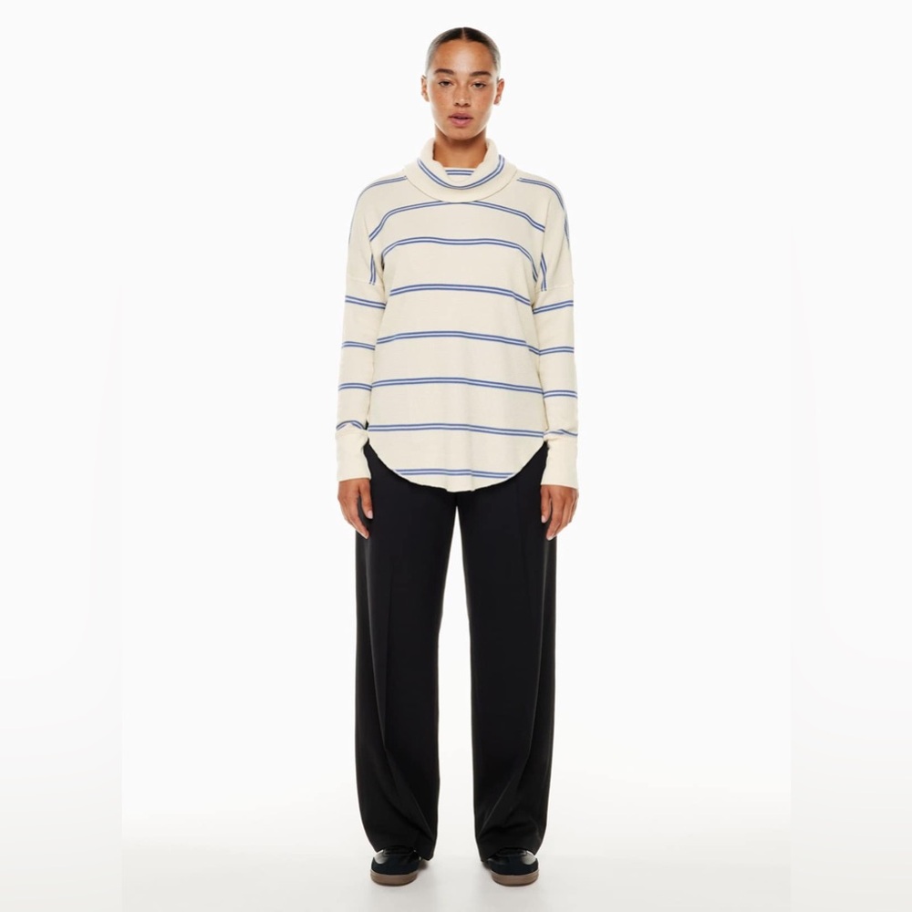 Aritzia Babaton long sleeve waffle knit size XS - Picture 3 of 6